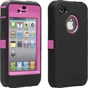 iPhone 4 Otterbox Defender Series - Black-Pink - iFixYouri