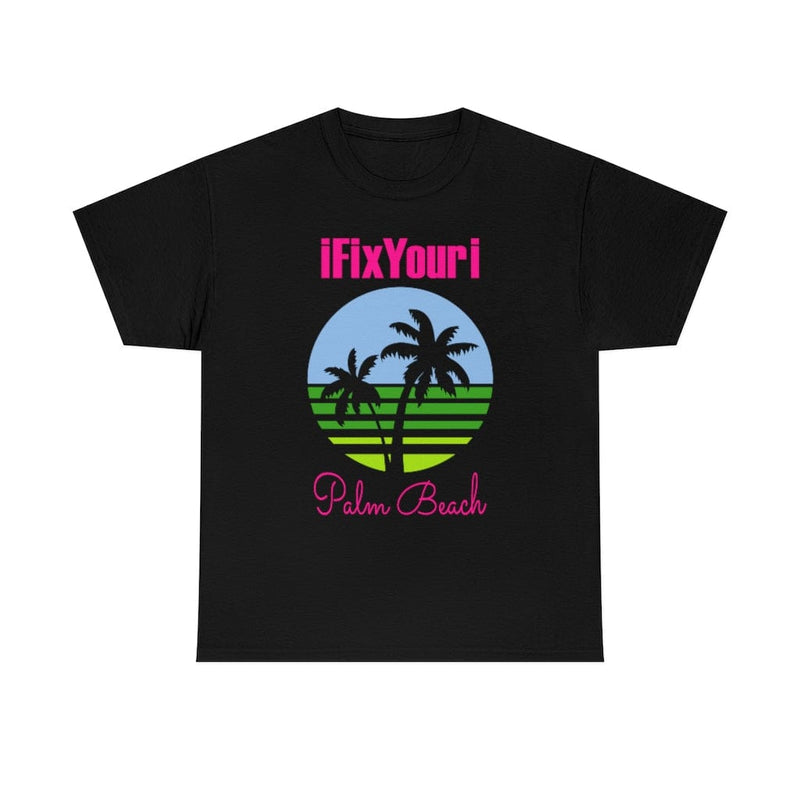 T-Shirt Black / S Palm Beach Tee Printify