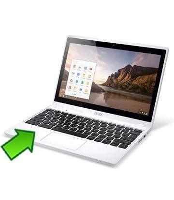 Acer Chromebook C720P Palm Rest Repair - iFixYouri