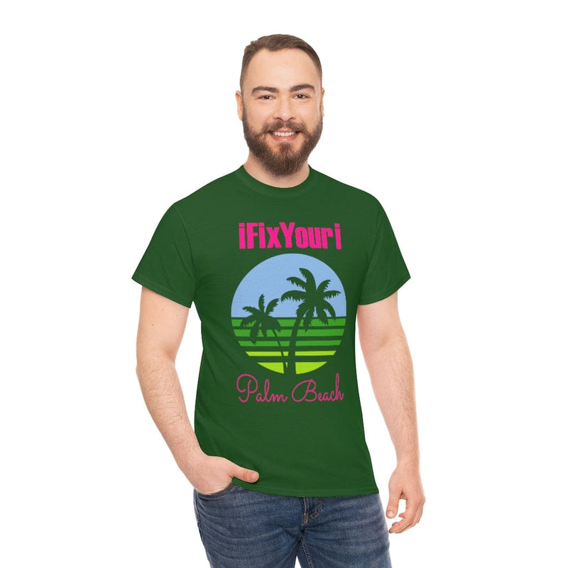 T-Shirt Palm Beach Tee Printify