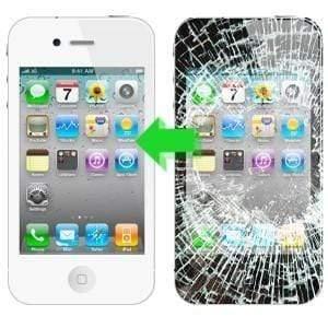 Verizon White iPhone 4 Glass Repair - iFixYouri